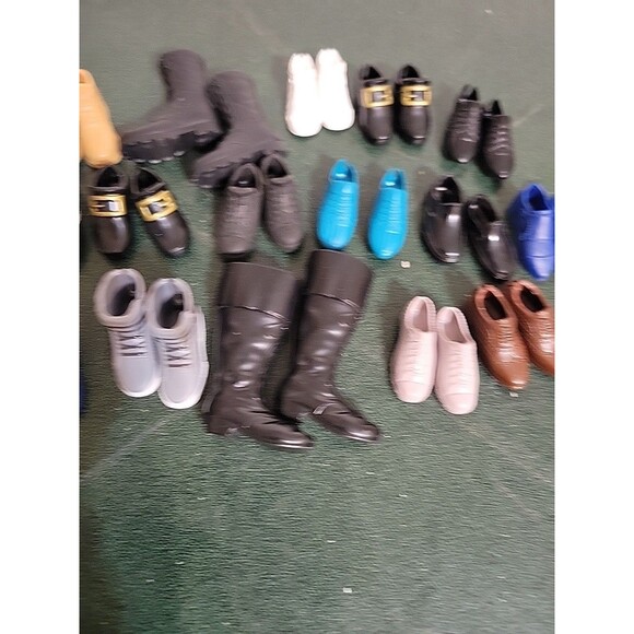 Huge lot Ken Fashion Dolls replacement shoes Boots tennis mixed 25 pair - Picture 9 of 11